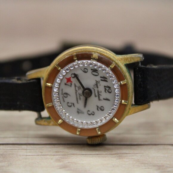 Vintage Virgin Islands Swiss Made Watch Womens 17 Jewel Wind-up Swiss Self Wind - Picture 5 of 7